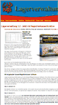 Mobile Screenshot of lager-verwalten.de