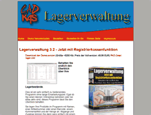 Tablet Screenshot of lager-verwalten.de